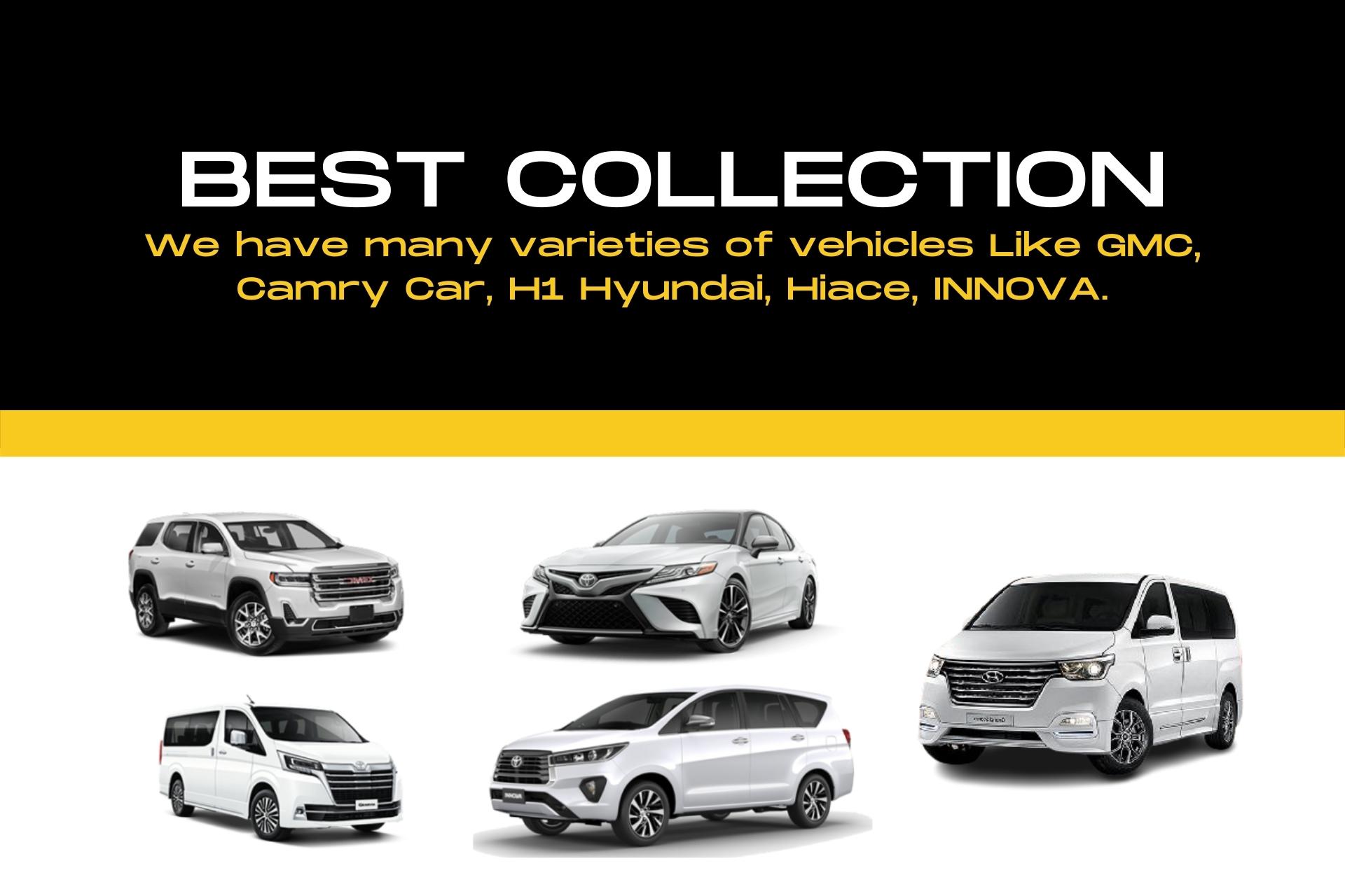 Variety Of Umrah Taxis